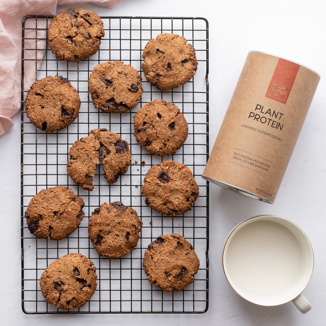 Protein Chocolate Chip Cookies